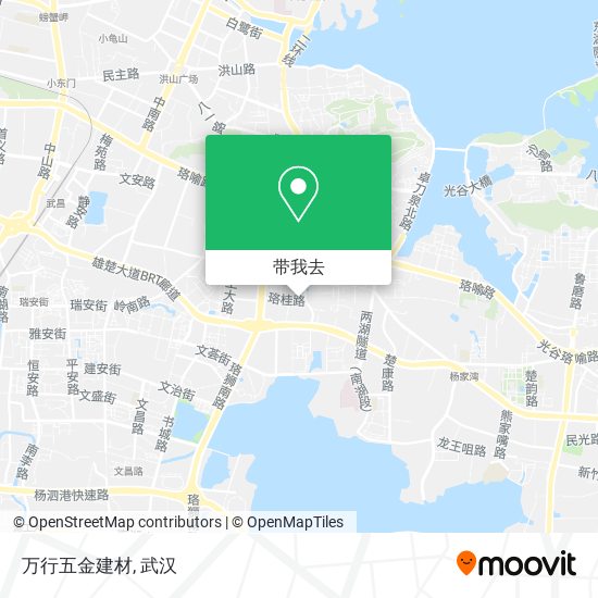 万行五金建材地图