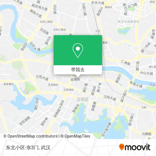 东北小区-东3门地图