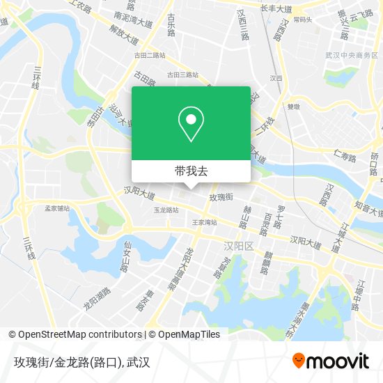 玫瑰街/金龙路(路口)地图