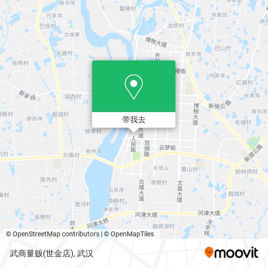 武商量贩(世金店)地图