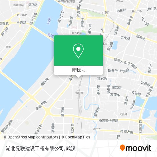 湖北兄联建设工程有限公司地图