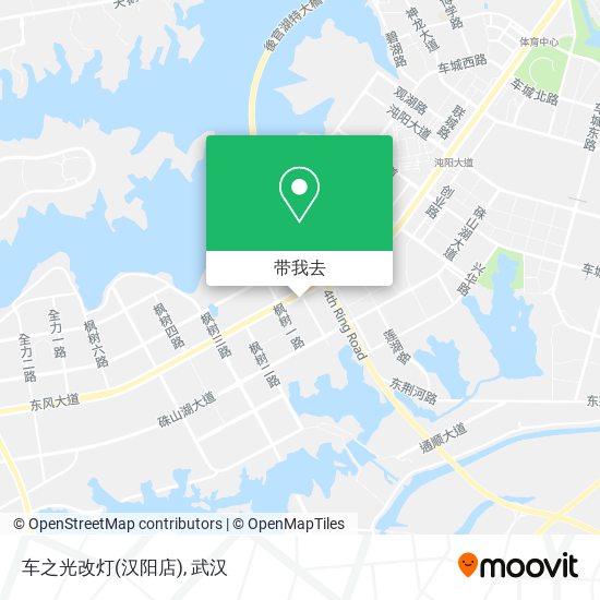 车之光改灯(汉阳店)地图