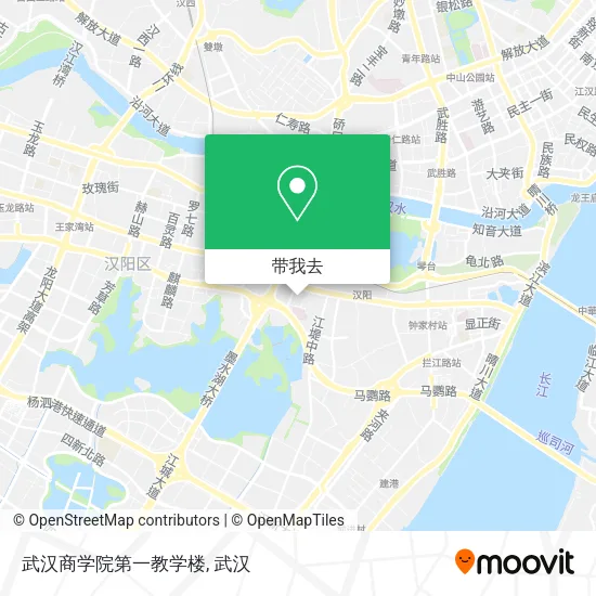 武汉商学院第一教学楼地图