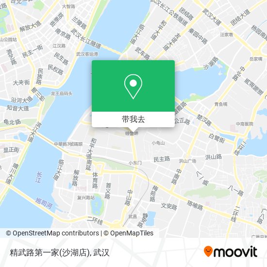 精武路第一家(沙湖店)地图