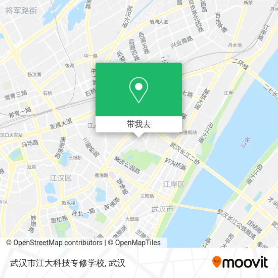 武汉市江大科技专修学校地图