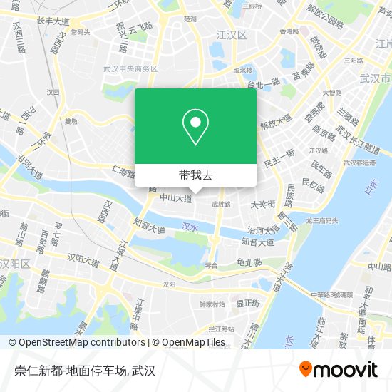 崇仁新都-地面停车场地图