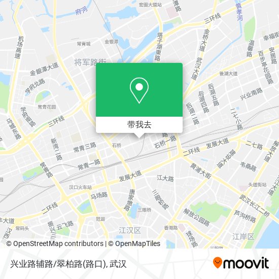 兴业路辅路/翠柏路(路口)地图