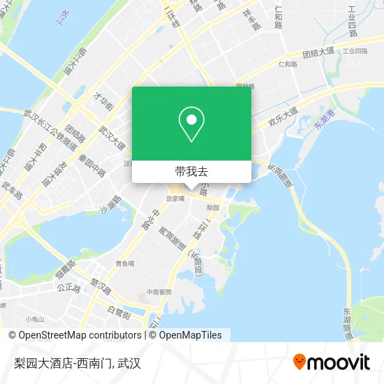 梨园大酒店-西南门地图