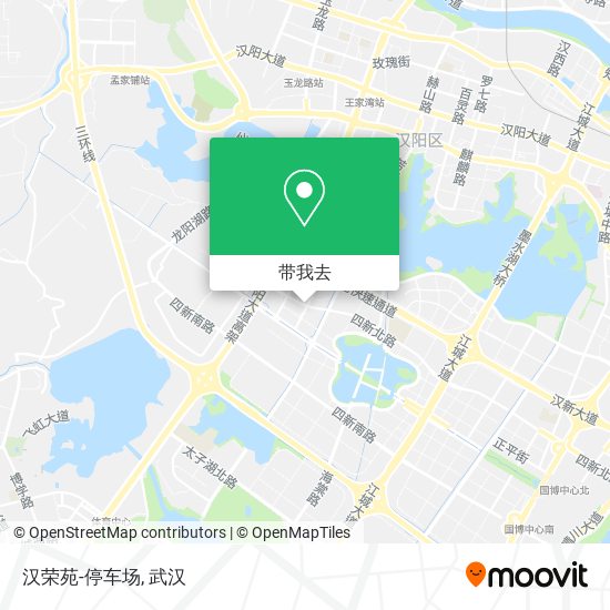 汉荣苑-停车场地图