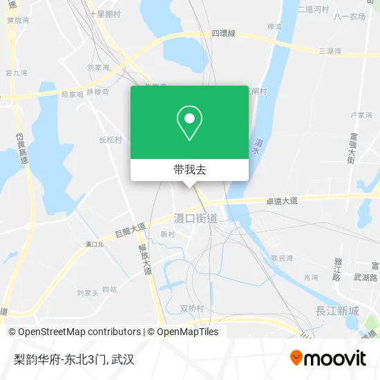 梨韵华府-东北3门地图