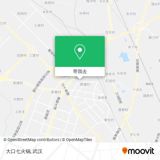 大口七火锅地图
