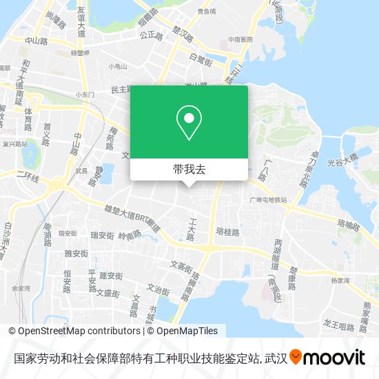 国家劳动和社会保障部特有工种职业技能鉴定站地图