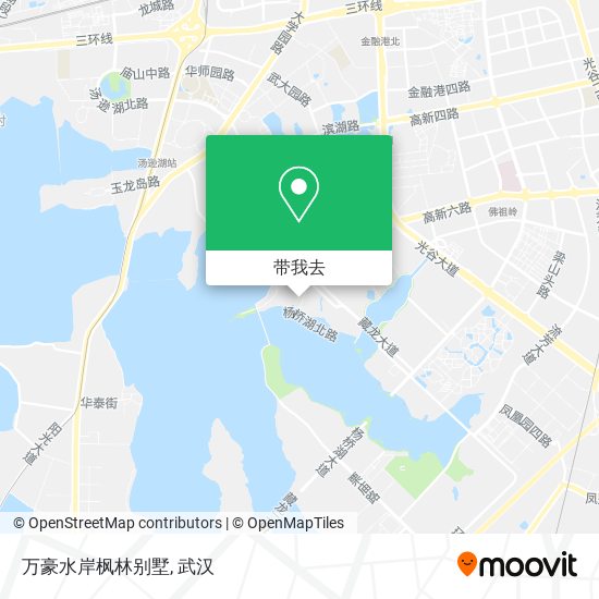 万豪水岸枫林别墅地图