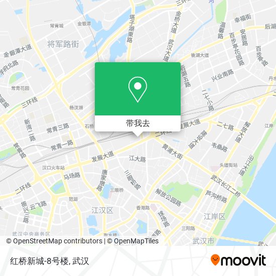 红桥新城-8号楼地图