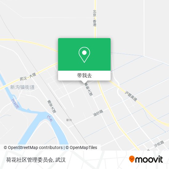 荷花社区管理委员会地图