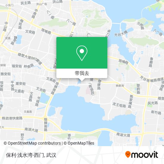保利·浅水湾-西门地图