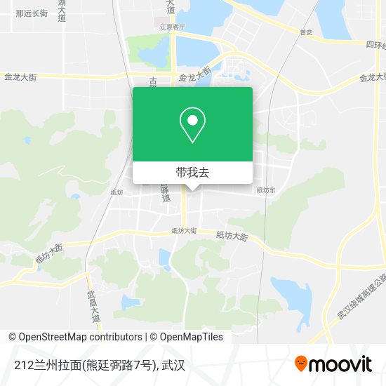 212兰州拉面(熊廷弼路7号)地图