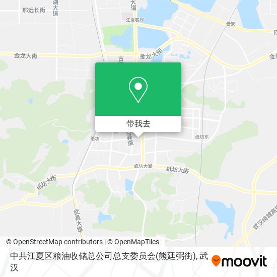 中共江夏区粮油收储总公司总支委员会(熊廷弼街)地图