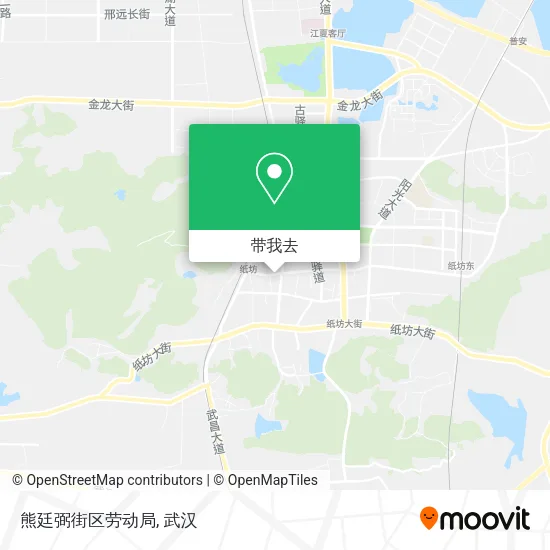熊廷弼街区劳动局地图