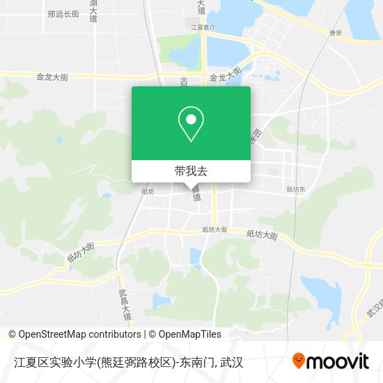 江夏区实验小学(熊廷弼路校区)-东南门地图