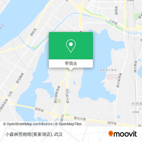 小森林照相馆(黄家湖店)地图