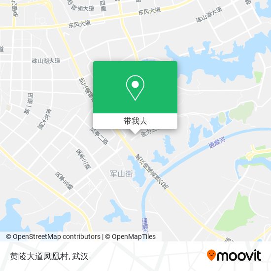 黄陵大道凤凰村地图