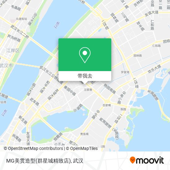 MG美贯造型(群星城精致店)地图