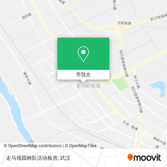 走马领园林队活动板房地图