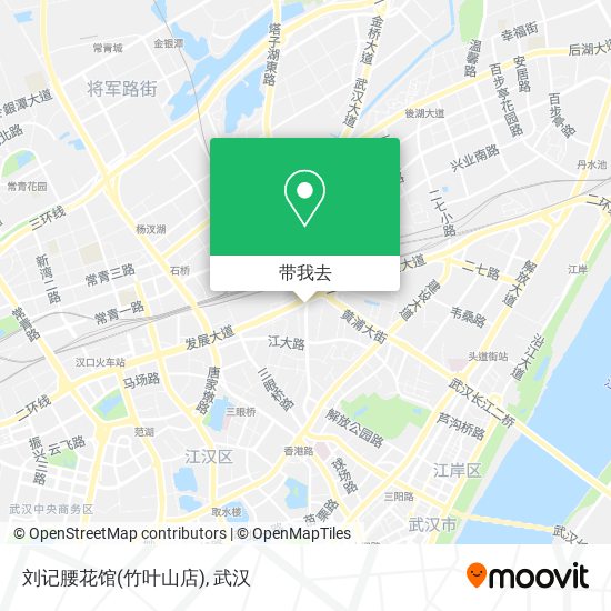 刘记腰花馆(竹叶山店)地图
