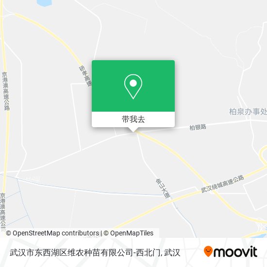 武汉市东西湖区维农种苗有限公司-西北门地图