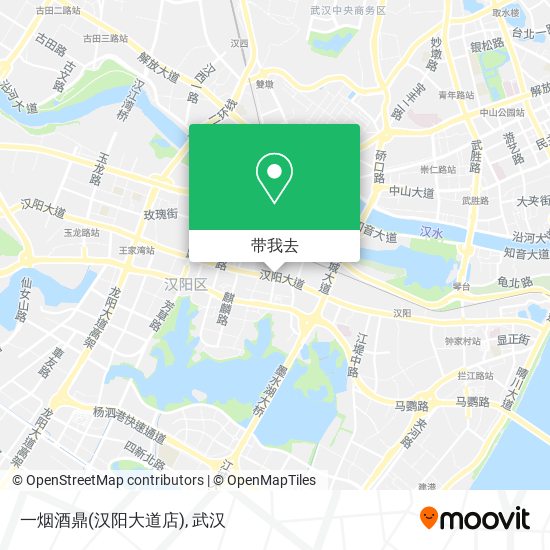 一烟酒鼎(汉阳大道店)地图