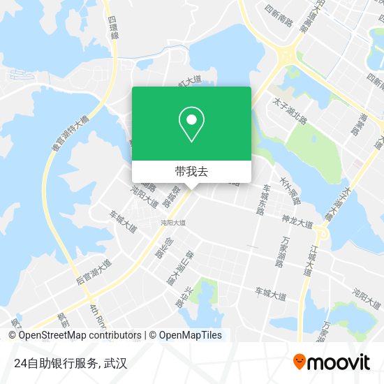24自助银行服务地图
