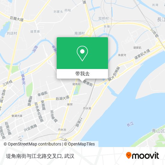 堤角南街与江北路交叉口地图