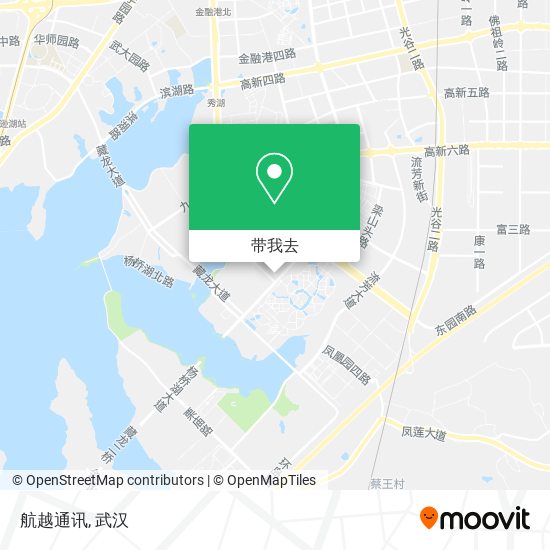 航越通讯地图