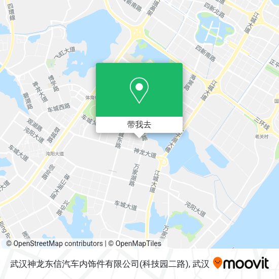 武汉神龙东信汽车内饰件有限公司(科技园二路)地图