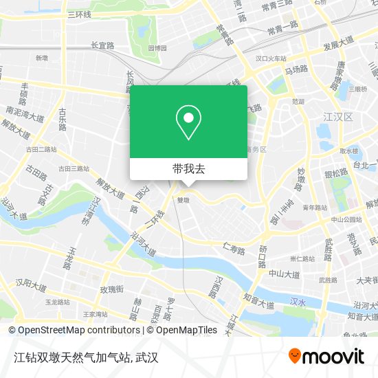 江钻双墩天然气加气站地图