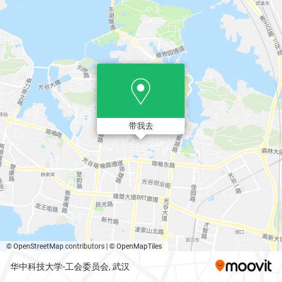 华中科技大学-工会委员会地图