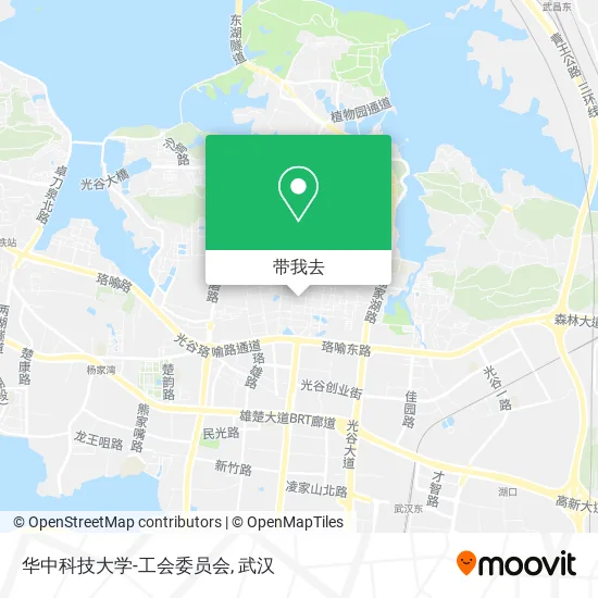 华中科技大学-工会委员会地图
