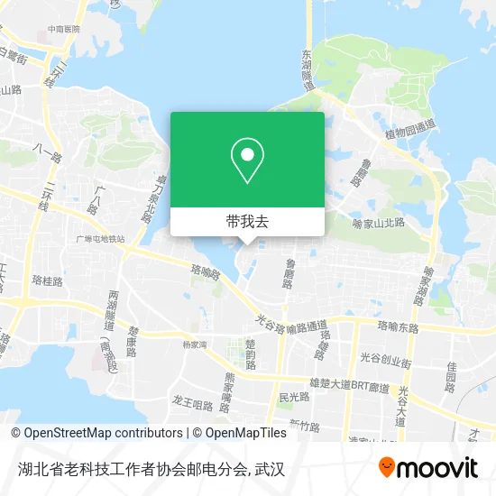 湖北省老科技工作者协会邮电分会地图
