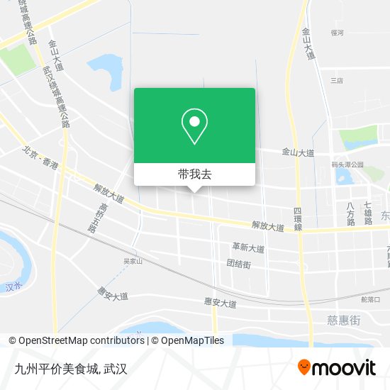 九州平价美食城地图