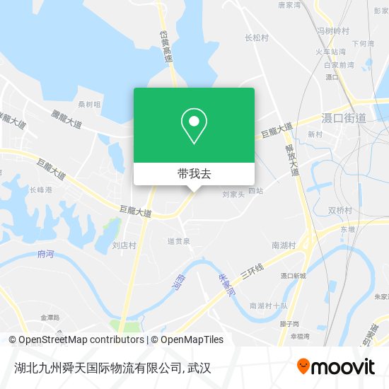湖北九州舜天国际物流有限公司地图