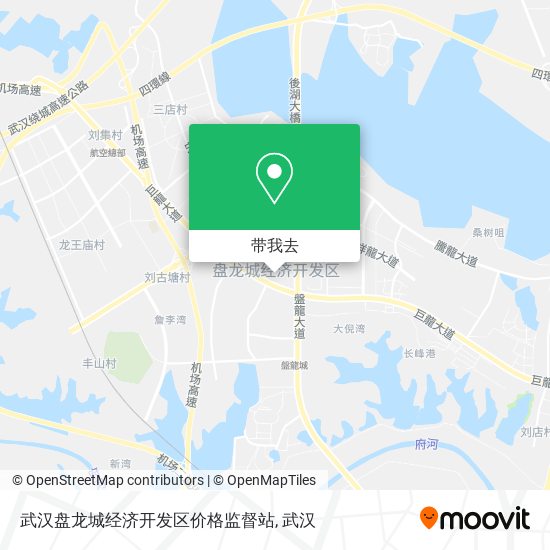 武汉盘龙城经济开发区价格监督站地图