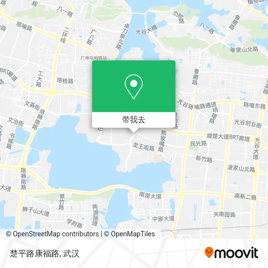 楚平路康福路地图