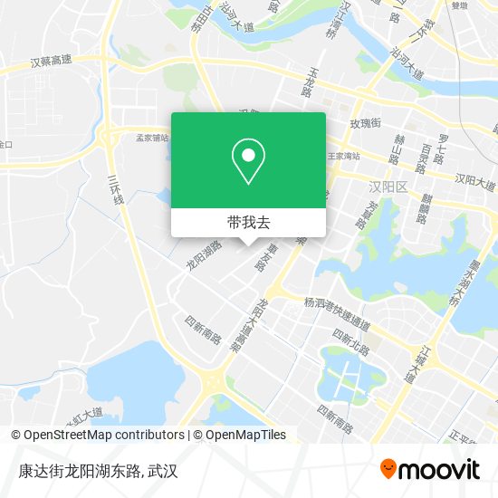 康达街龙阳湖东路地图