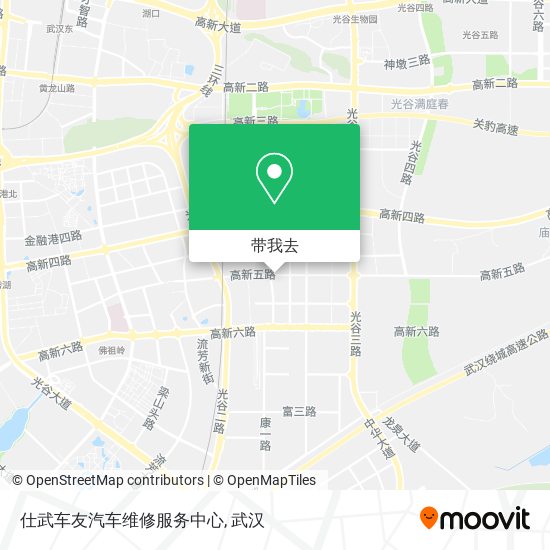 仕武车友汽车维修服务中心地图