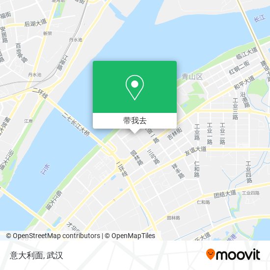 意大利面地图