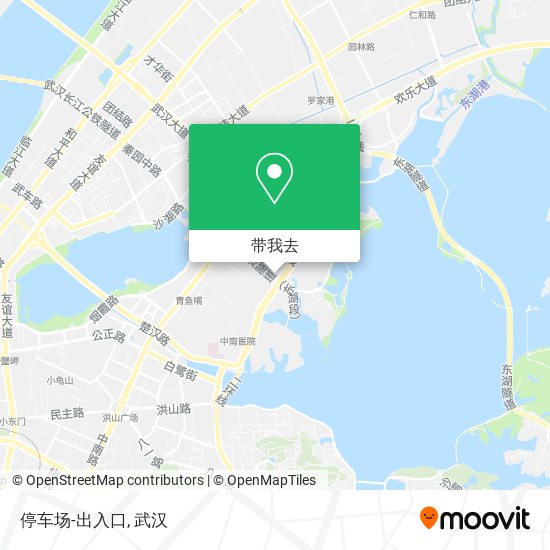 停车场-出入口地图