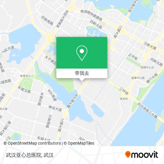 武汉亚心总医院地图