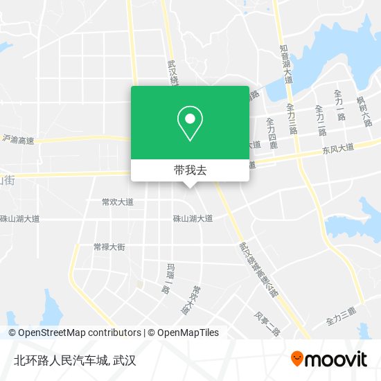 北环路人民汽车城地图
