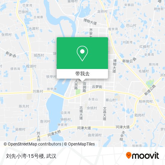 刘先小湾-15号楼地图